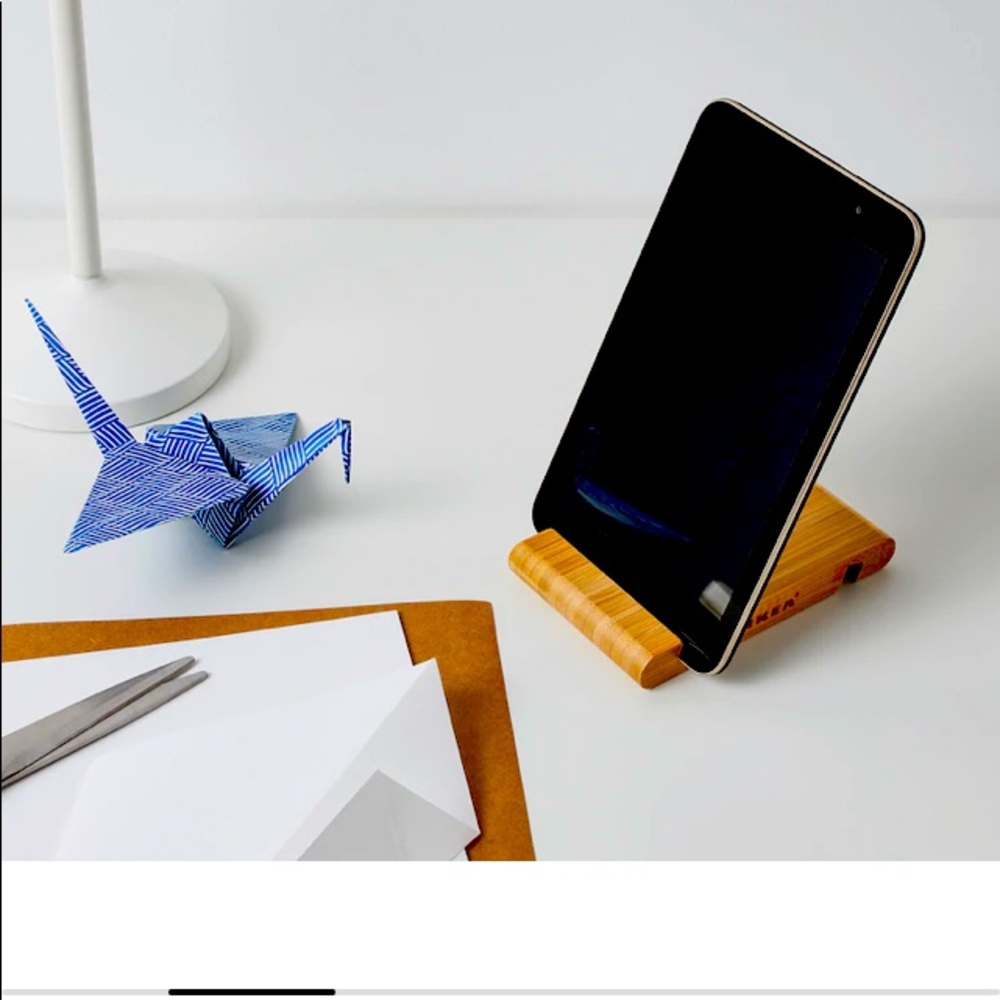 3/$20 Holder for mobile phone/tablet, bamboo